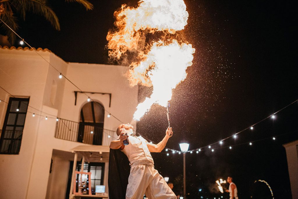espectaculo de bodas Boda Militar Sofía y Fran
